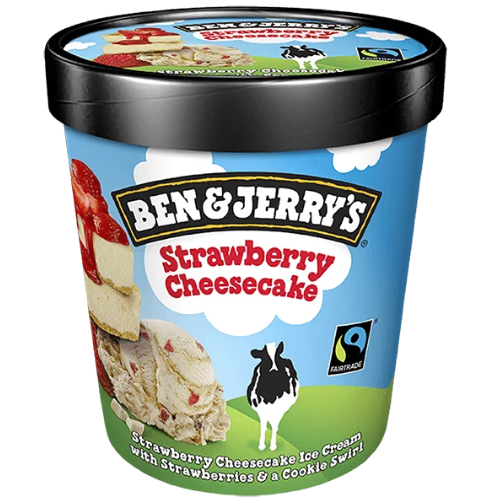 Ben & Jerry’s Strawberry Cheesecake